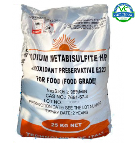 SODIUM METABISULFITE HP - NA2S2O5 TRUNG QUỐC
